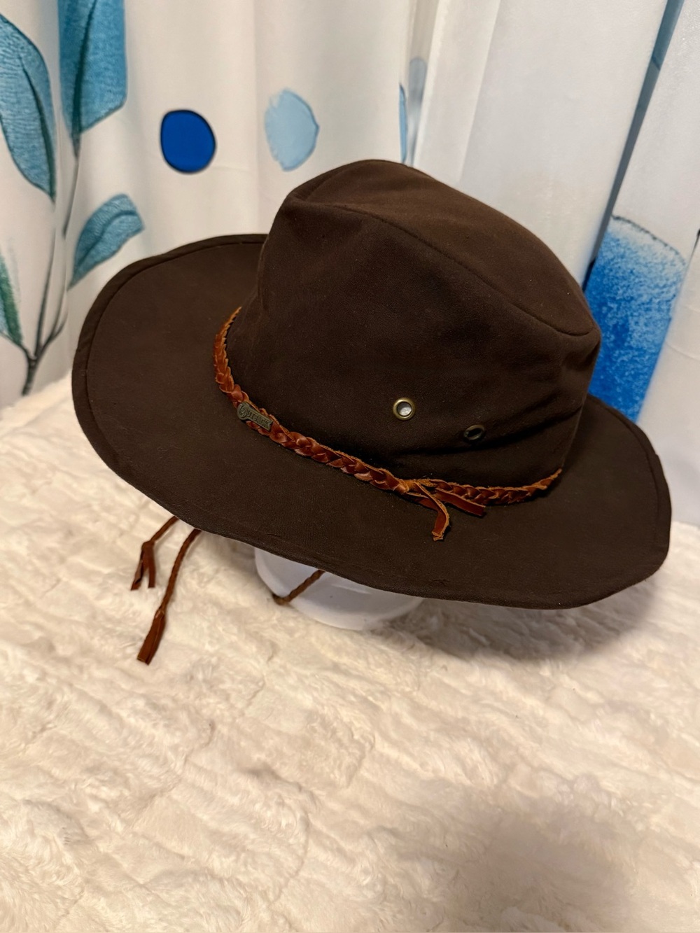 Outback Trading Co Grizzly 1486 Brown Western Hat Medium Made in USA